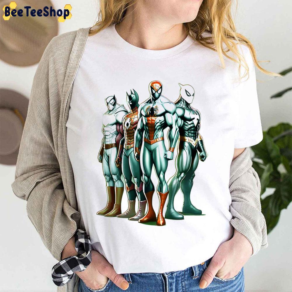 Silver Art Spiderverse Movie Beeteeshop Trending Unisex T-Shirt Silver Art Spiderverse Movie Beeteeshop Trending Unisex T-Shirt