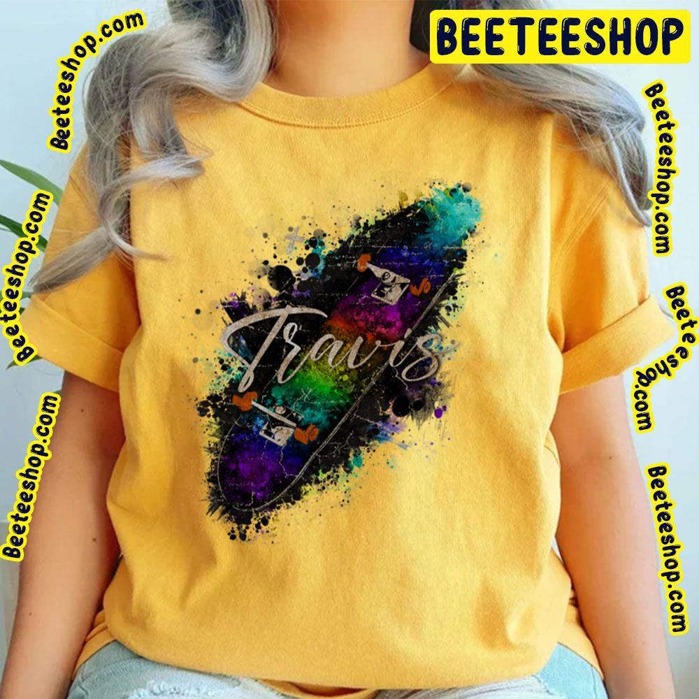 Skateboard Travis Beeteeshop Trending Unisex T-Shirt Skateboard Travis Beeteeshop Trending Unisex T-Shirt
