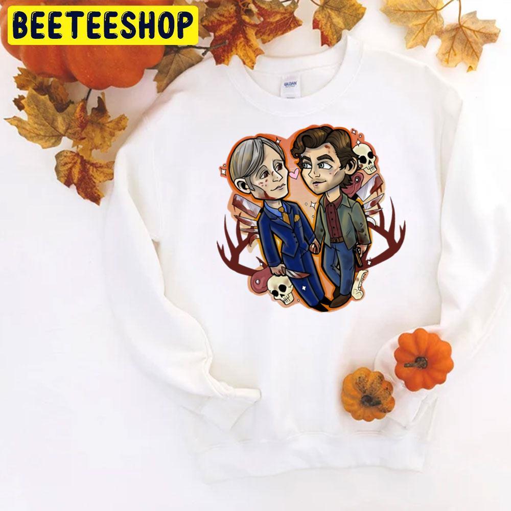 Skull Love Hannibal Lecter Halloween Beeteeshop Trending Unisex T-Shirt Skull Love Hannibal Lecter Halloween Beeteeshop Trending Unisex T-Shirt