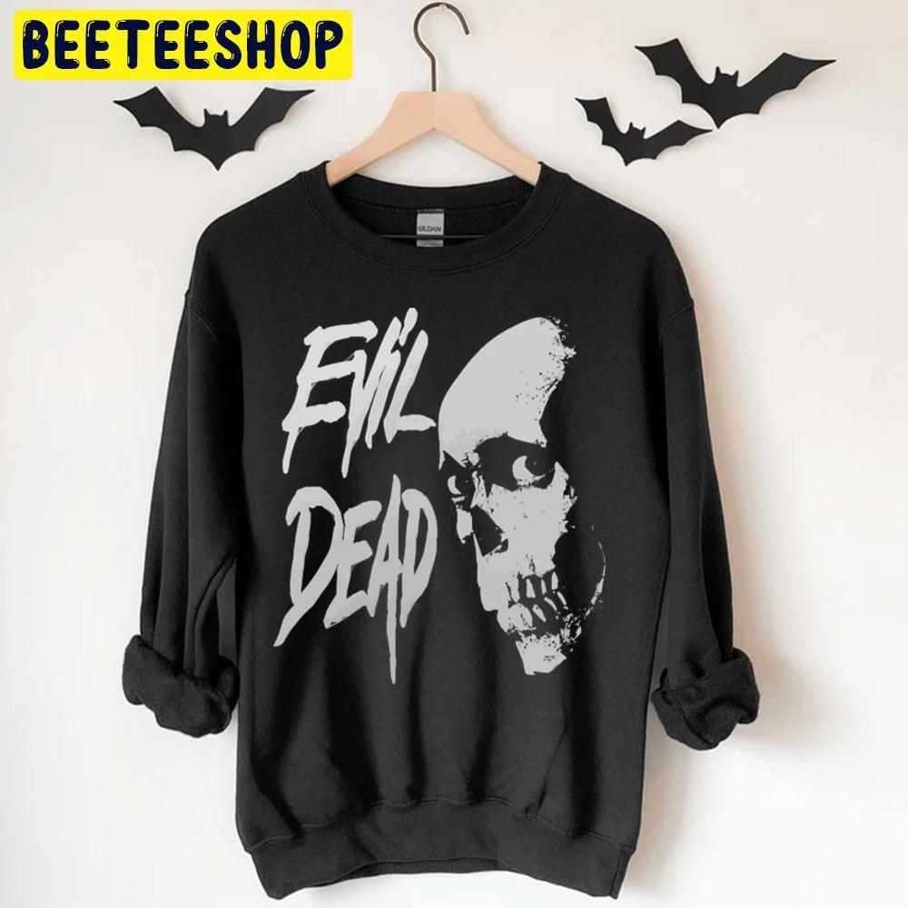 Skull The Evil Dead Halloween Beeteeshop Trending Unisex T-Shirt Skull The Evil Dead Halloween Beeteeshop Trending Unisex T-Shirt