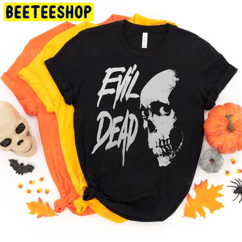 Skull The Evil Dead Halloween Beeteeshop Trending Unisex T-Shirt Skull The Evil Dead Halloween Beeteeshop Trending Unisex T-Shirt