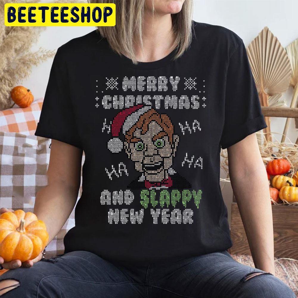 Slappy New Year Ugly Christmas Goosebumps Halloween Beeteeshop Trending Unisex T-Shirt Slappy New Year Ugly Christmas Goosebumps Halloween Beeteeshop Trending Unisex T-Shirt