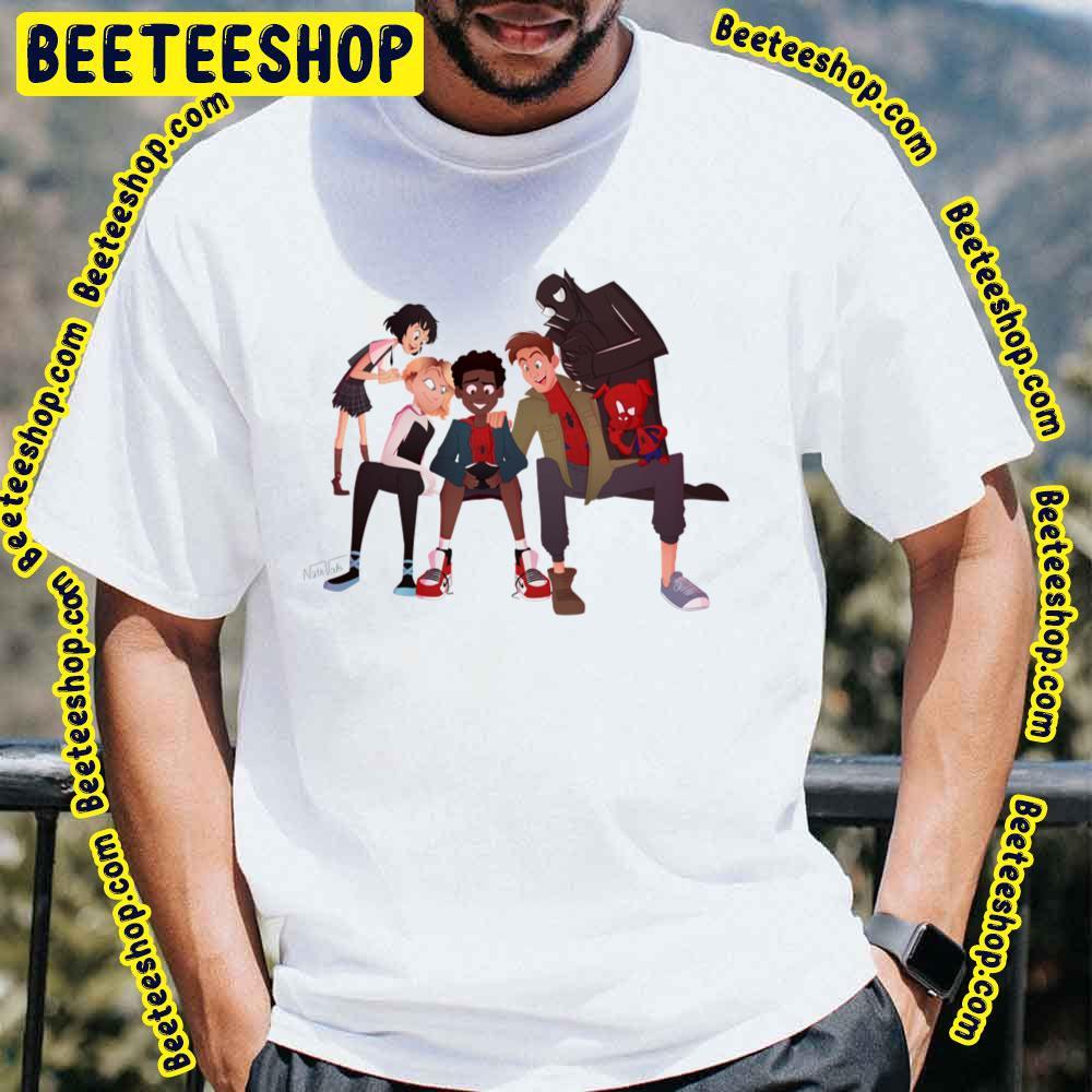 Spider Verse Gang Spiderverse Movie Beeteeshop Trending Unisex T-Shirt Spider Verse Gang Spiderverse Movie Beeteeshop Trending Unisex T-Shirt