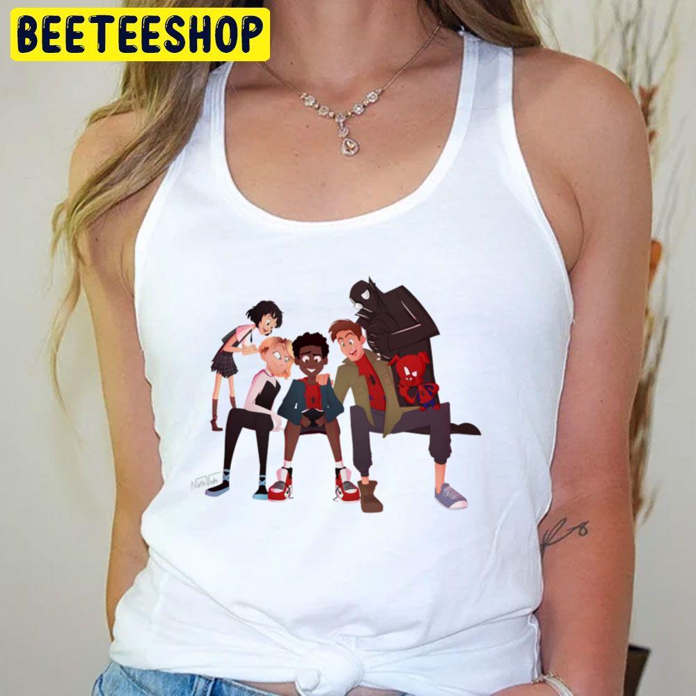 Spider Verse Gang Spiderverse Movie Beeteeshop Trending Unisex T-Shirt Spider Verse Gang Spiderverse Movie Beeteeshop Trending Unisex T-Shirt