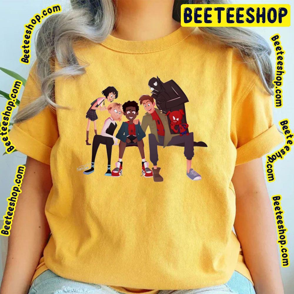 Spider Verse Gang Spiderverse Movie Beeteeshop Trending Unisex T-Shirt Spider Verse Gang Spiderverse Movie Beeteeshop Trending Unisex T-Shirt