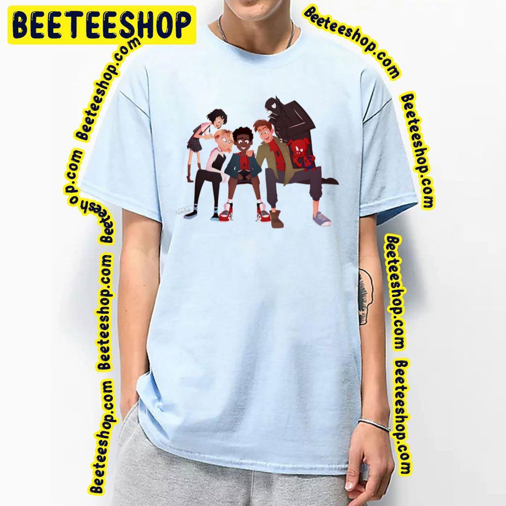 Spider Verse Gang Spiderverse Movie Beeteeshop Trending Unisex T-Shirt Spider Verse Gang Spiderverse Movie Beeteeshop Trending Unisex T-Shirt