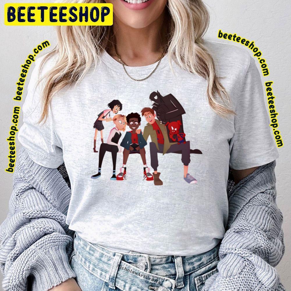 Spider Verse Gang Spiderverse Movie Beeteeshop Trending Unisex T-Shirt Spider Verse Gang Spiderverse Movie Beeteeshop Trending Unisex T-Shirt