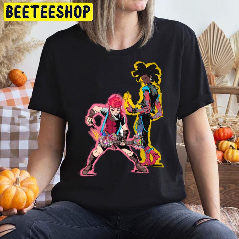 Spiderpunk And Nimona Beeteeshop Trending Unisex T-Shirt Spiderpunk And Nimona Beeteeshop Trending Unisex T-Shirt