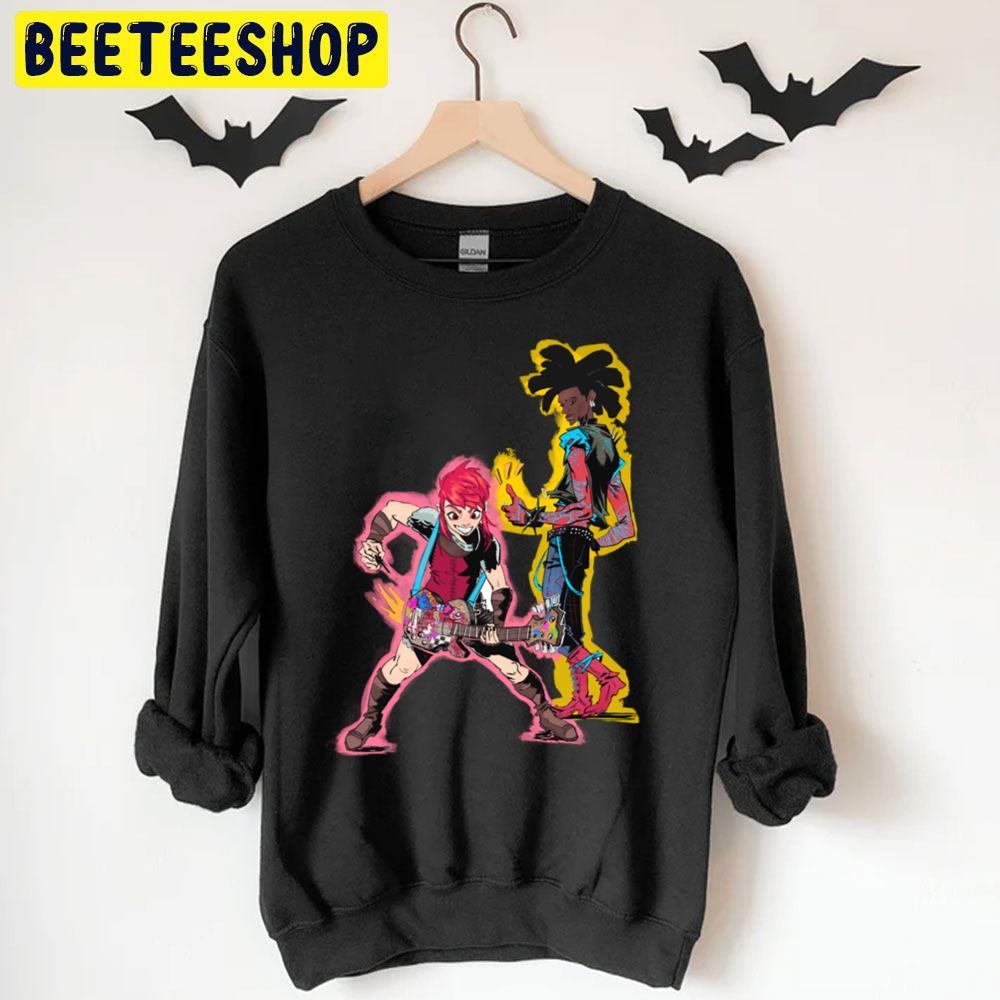Spiderpunk And Nimona Beeteeshop Trending Unisex T-Shirt Spiderpunk And Nimona Beeteeshop Trending Unisex T-Shirt