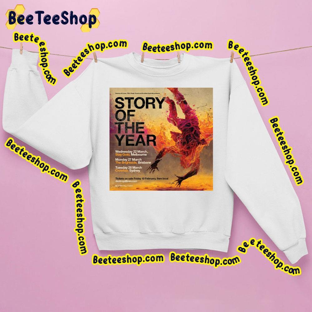 Story Of The Year Au Beeteeshop Trending Unisex Sweatshirt Story Of The Year Au Beeteeshop Trending Unisex Sweatshirt