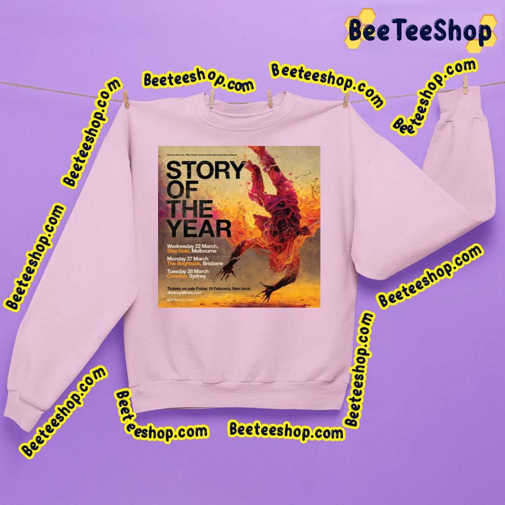 Story Of The Year Au Beeteeshop Trending Unisex Sweatshirt Story Of The Year Au Beeteeshop Trending Unisex Sweatshirt