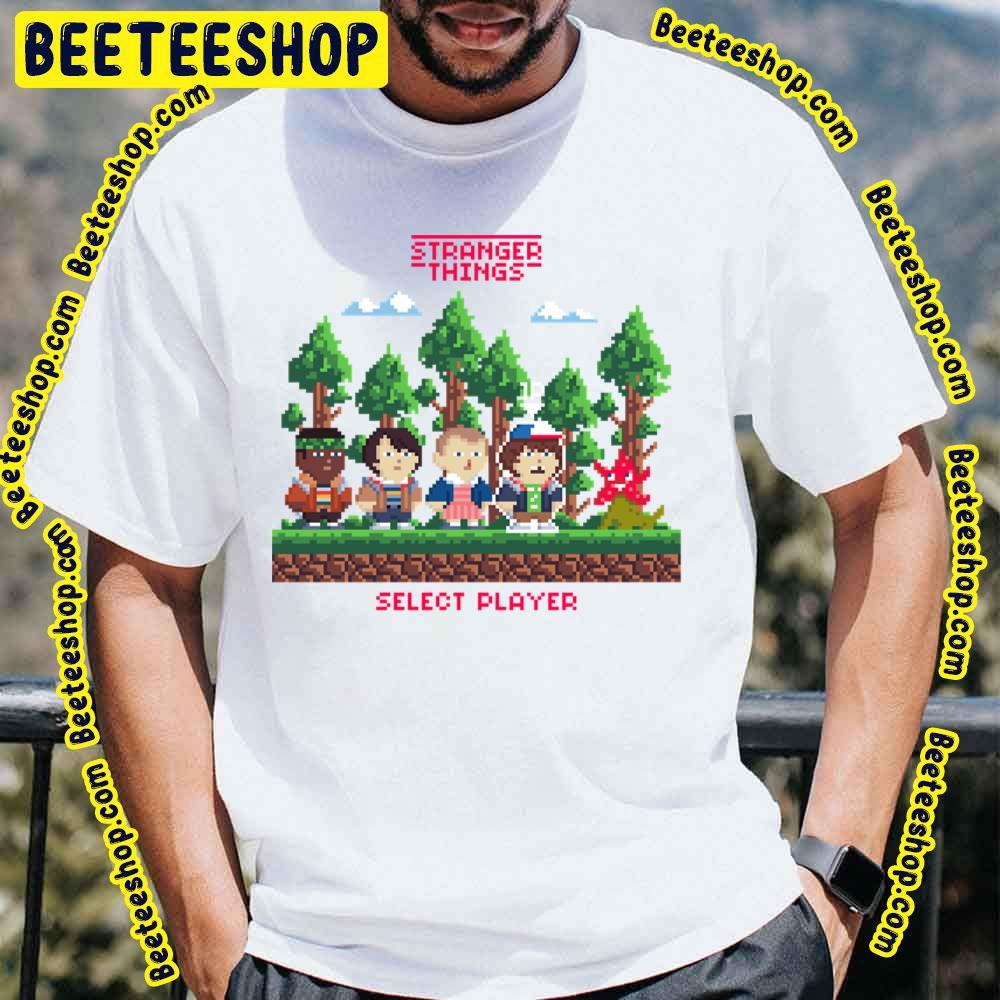 Stranger Things Pixel 8bit Video Game Beeteeshop Trending Unisex T-Shirt Stranger Things Pixel 8bit Video Game Beeteeshop Trending Unisex T-Shirt