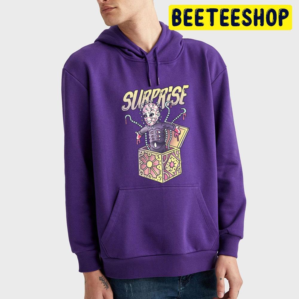 Surprise Pinhead Halloween Beeteeshop Trending Unisex T-Shirt Surprise Pinhead Halloween Beeteeshop Trending Unisex T-Shirt