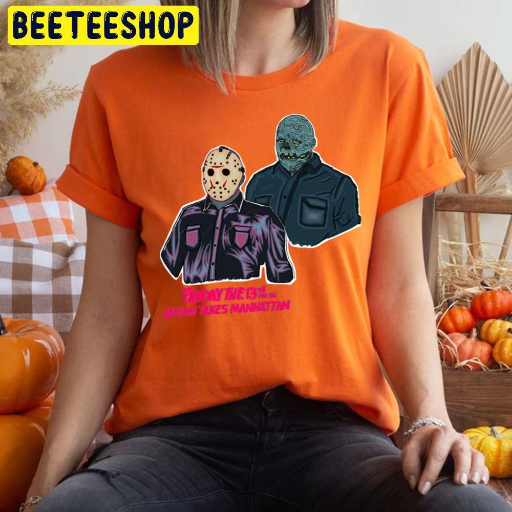 Takes Manhattan Jason Voorhees Halloween Beeteeshop Trending Unisex T-Shirt Takes Manhattan Jason Voorhees Halloween Beeteeshop Trending Unisex T-Shirt