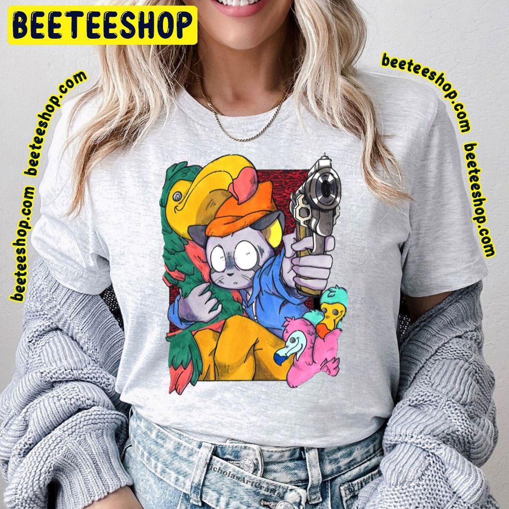 Tanaka Holding On Dodos Odd Taxi Beeteeshop Trending Unisex T-Shirt Tanaka Holding On Dodos Odd Taxi Beeteeshop Trending Unisex T-Shirt