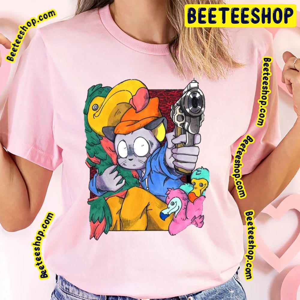Tanaka Holding On Dodos Odd Taxi Beeteeshop Trending Unisex T-Shirt Tanaka Holding On Dodos Odd Taxi Beeteeshop Trending Unisex T-Shirt
