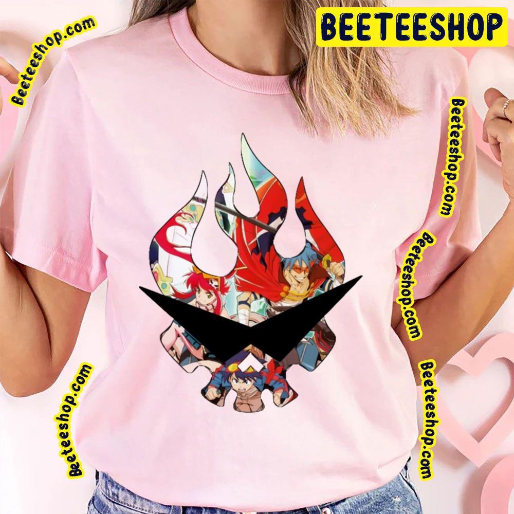 Team Logo Tengen Toppa Gurren Lagann Beeteeshop Trending Unisex T-Shirt Team Logo Tengen Toppa Gurren Lagann Beeteeshop Trending Unisex T-Shirt
