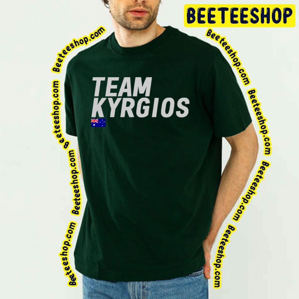 Team Nick Kyrgios Beeteeshop Trending Unisex T-Shirt Team Nick Kyrgios Beeteeshop Trending Unisex T-Shirt