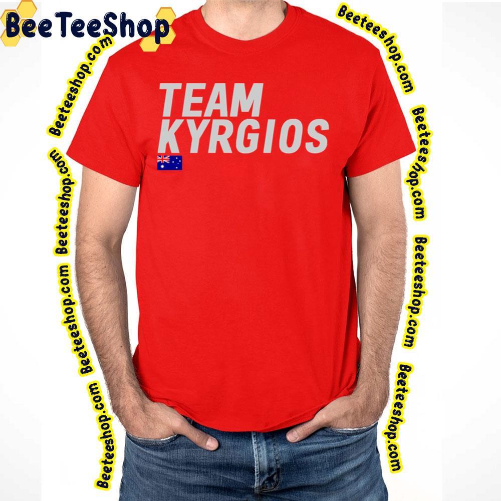 Team Nick Kyrgios Beeteeshop Trending Unisex T-Shirt Team Nick Kyrgios Beeteeshop Trending Unisex T-Shirt