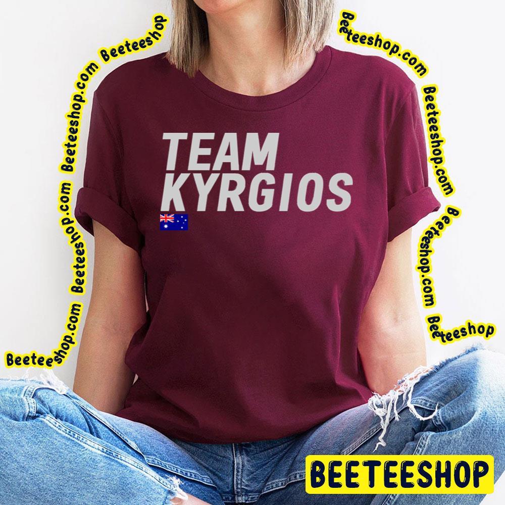 Team Nick Kyrgios Beeteeshop Trending Unisex T-Shirt Team Nick Kyrgios Beeteeshop Trending Unisex T-Shirt
