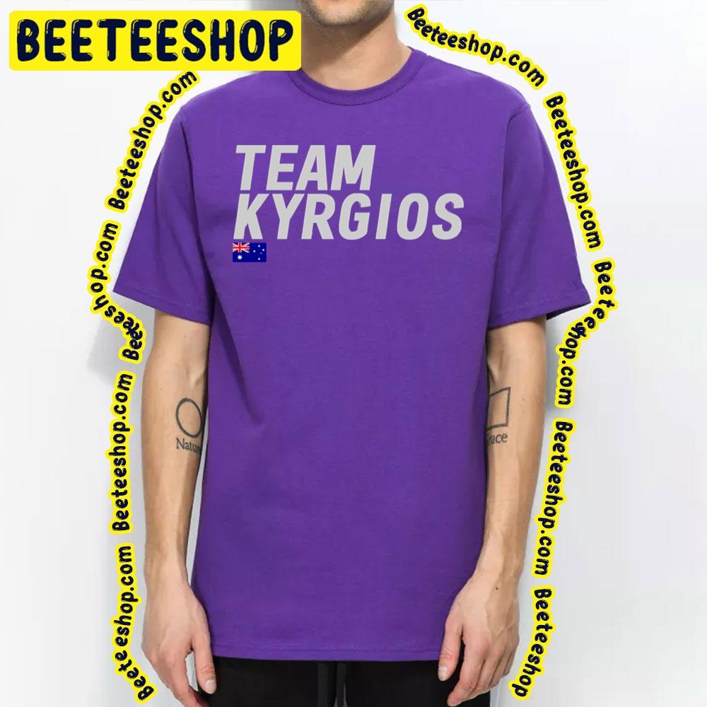 Team Nick Kyrgios Beeteeshop Trending Unisex T-Shirt Team Nick Kyrgios Beeteeshop Trending Unisex T-Shirt