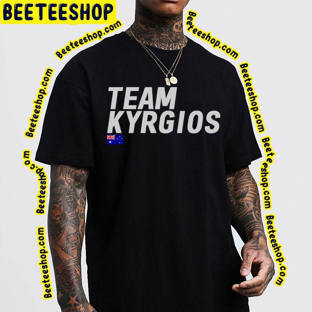 Team Nick Kyrgios Beeteeshop Trending Unisex T-Shirt Team Nick Kyrgios Beeteeshop Trending Unisex T-Shirt