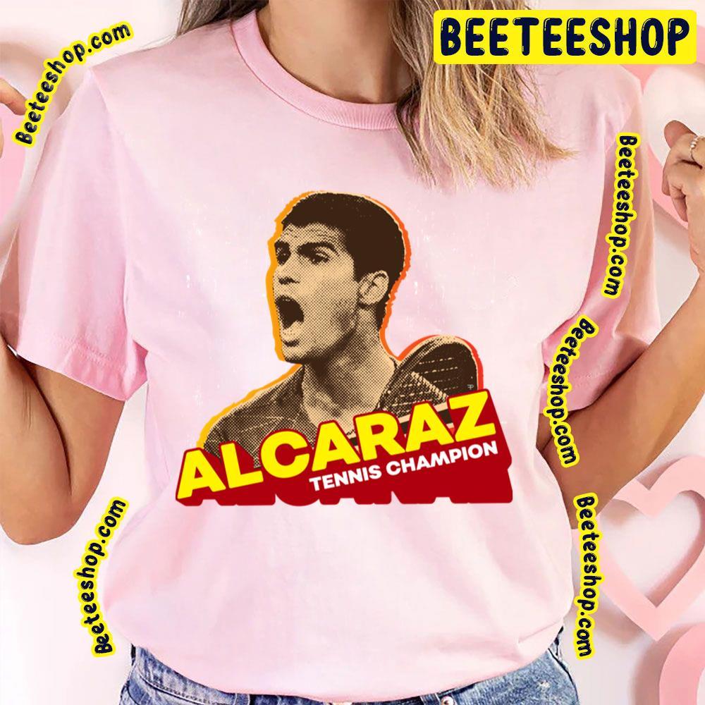 Tennis Chion Carlos Alcaraz Beeteeshop Trending Unisex T-Shirt Tennis Chion Carlos Alcaraz Beeteeshop Trending Unisex T-Shirt