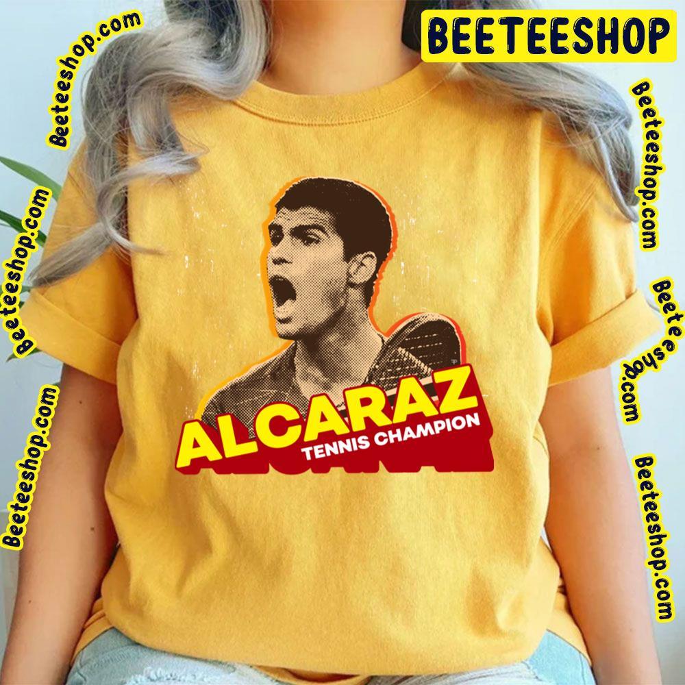 Tennis Chion Carlos Alcaraz Beeteeshop Trending Unisex T-Shirt Tennis Chion Carlos Alcaraz Beeteeshop Trending Unisex T-Shirt