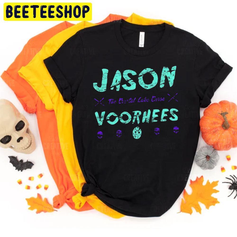 The 8 Bit Curse Of Crystal Lake Jason Voorhees Halloween Beeteeshop Trending Unisex T-Shirt The 8 Bit Curse Of Crystal Lake Jason Voorhees Halloween Beeteeshop Trending Unisex T-Shirt