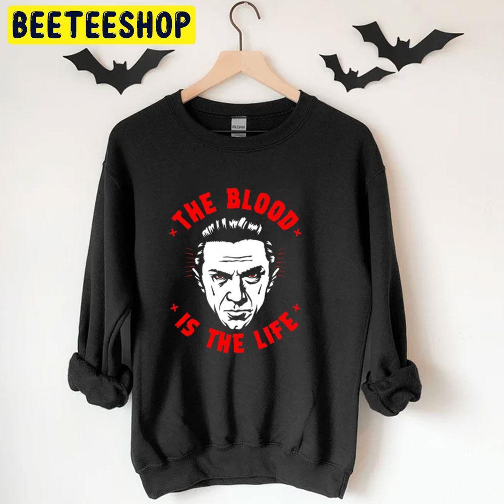 The Blood Is The Life Dracula Halloween Beeteeshop Trending Unisex T-Shirt The Blood Is The Life Dracula Halloween Beeteeshop Trending Unisex T-Shirt