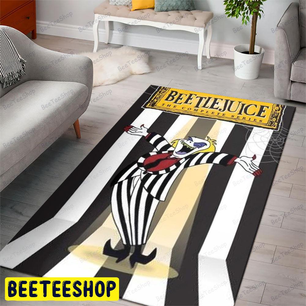 The Complete Series Beetlejuice Halloween Beeteeshop Rug Rectangle The Complete Series Beetlejuice Halloween Beeteeshop Rug Rectangle
