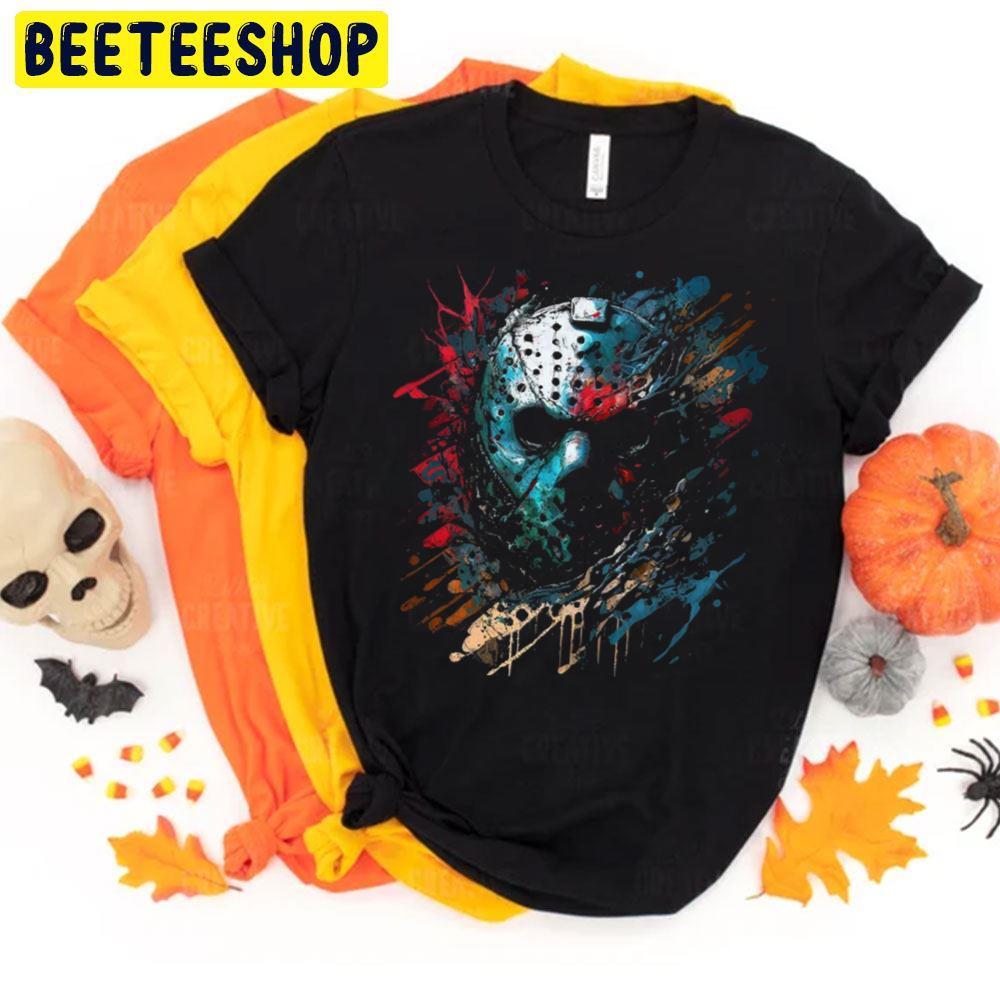 The Cursed Jason Voorhees Popart Halloween Beeteeshop Trending Unisex T-Shirt The Cursed Jason Voorhees Popart Halloween Beeteeshop Trending Unisex T-Shirt