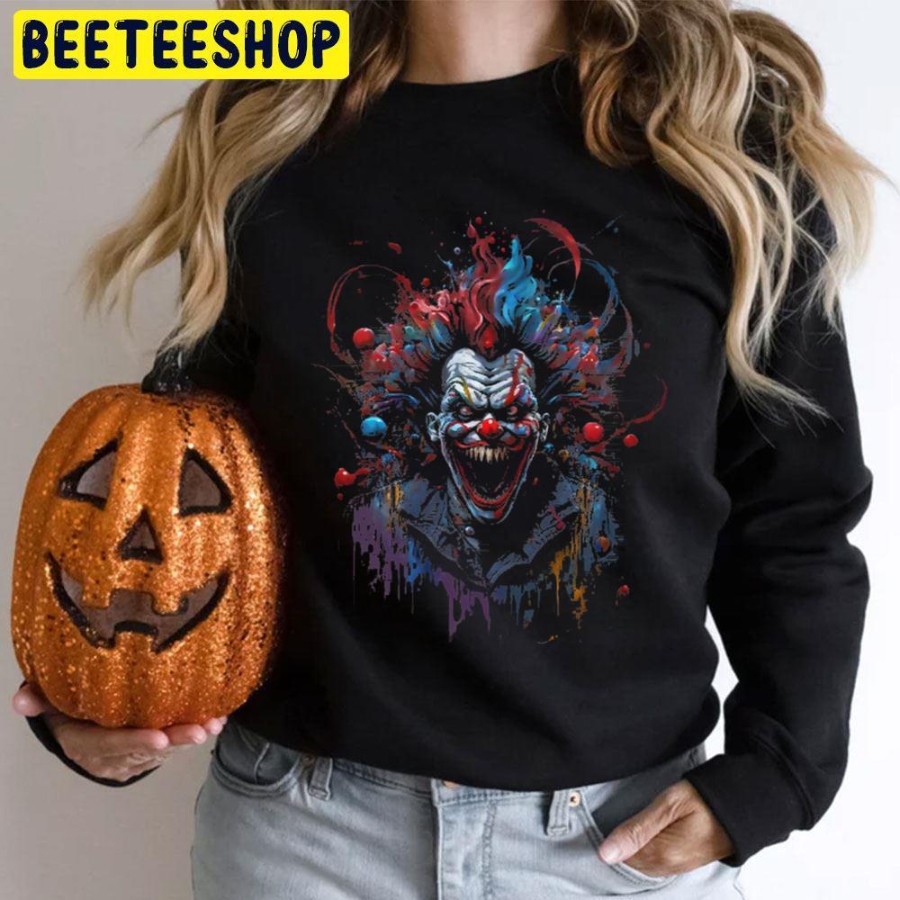 The Cursed Of Clown Joker Halloween Beeteeshop Unisex T-Shirt The Cursed Of Clown Joker Halloween Beeteeshop Unisex T-Shirt