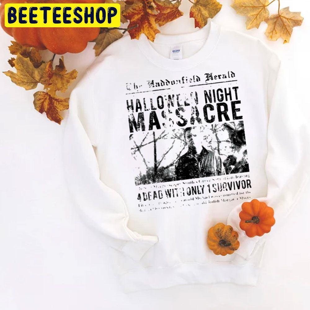The Haddonfield Herald Michael Myers Halloween Beeteeshop Trending Unisex T-Shirt The Haddonfield Herald Michael Myers Halloween Beeteeshop Trending Unisex T-Shirt