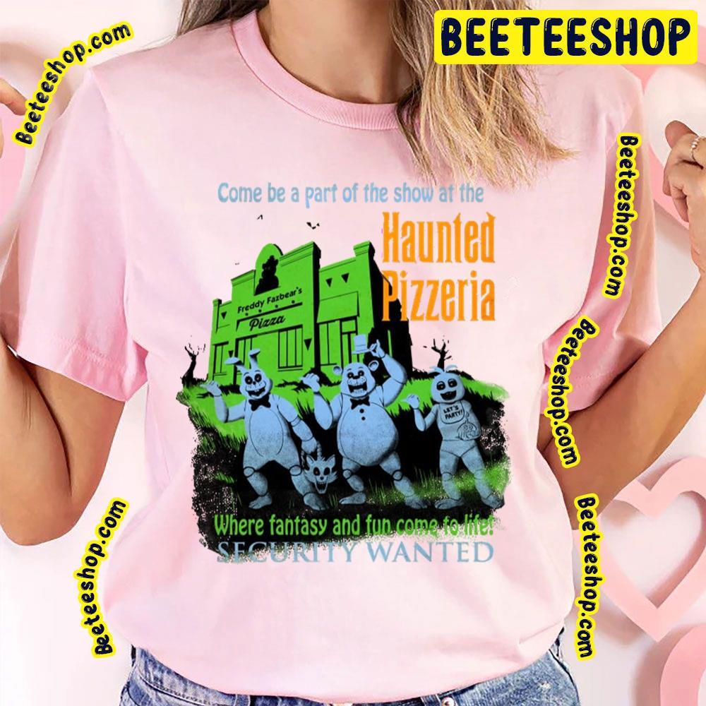 The Haunted Pizzeria Five Nights At Freddy's Beeteeshop Trending Unisex T-Shirt The Haunted Pizzeria Five Nights At Freddy's Beeteeshop Trending Unisex T-Shirt