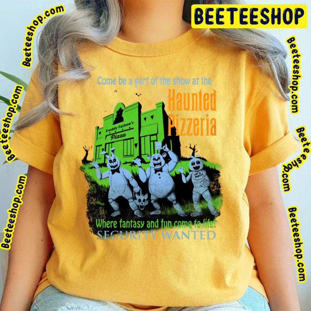 The Haunted Pizzeria Five Nights At Freddy's Beeteeshop Trending Unisex T-Shirt The Haunted Pizzeria Five Nights At Freddy's Beeteeshop Trending Unisex T-Shirt