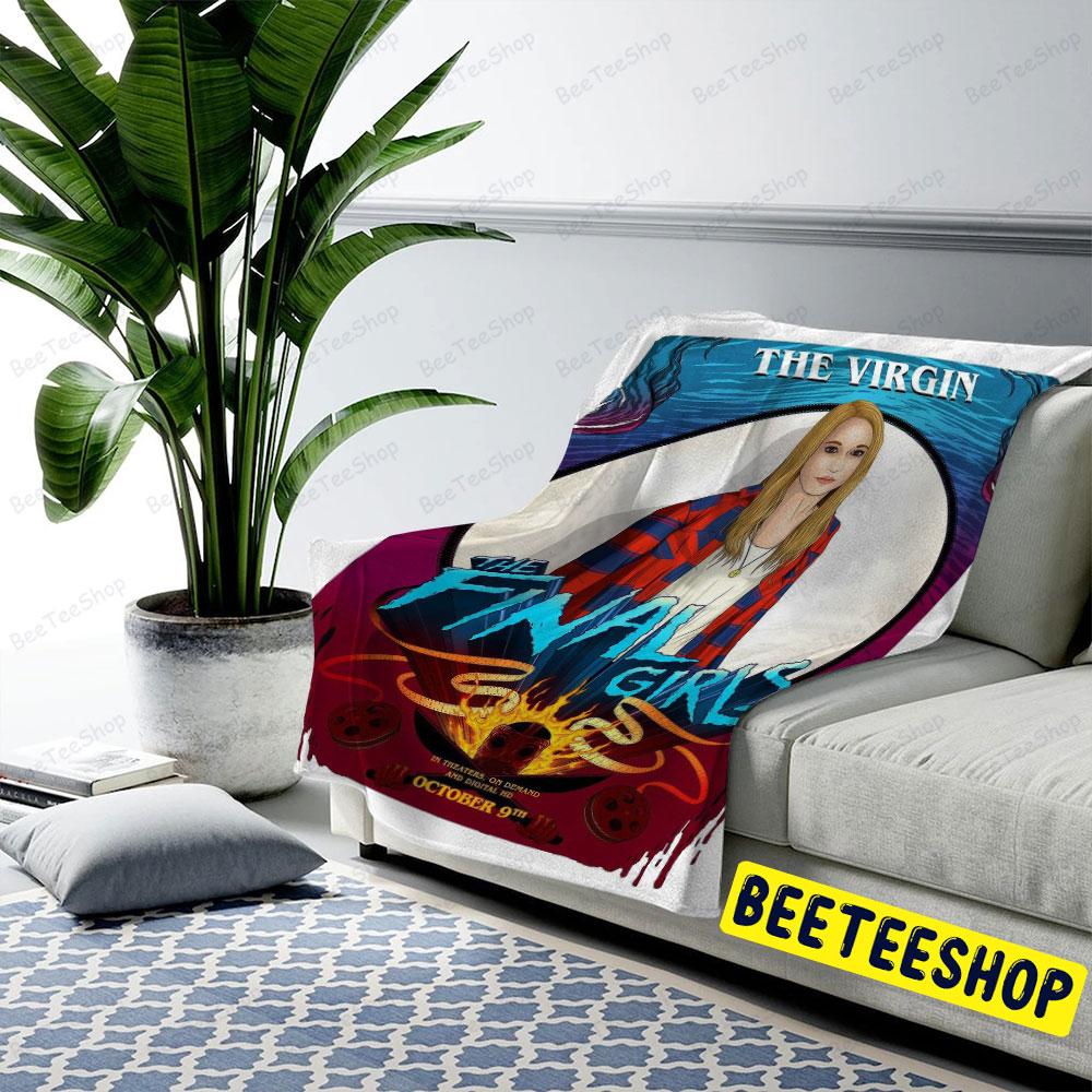 The Virgin The Final Girls Halloween Beeteeshop US Cozy Blanket The Virgin The Final Girls Halloween Beeteeshop US Cozy Blanket