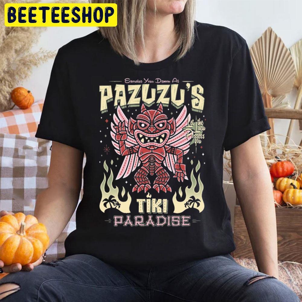 Tiki Bar Creepy Cute Pazuzu Halloween Beeteeshop Trending Unisex T-Shirt Tiki Bar Creepy Cute Pazuzu Halloween Beeteeshop Trending Unisex T-Shirt