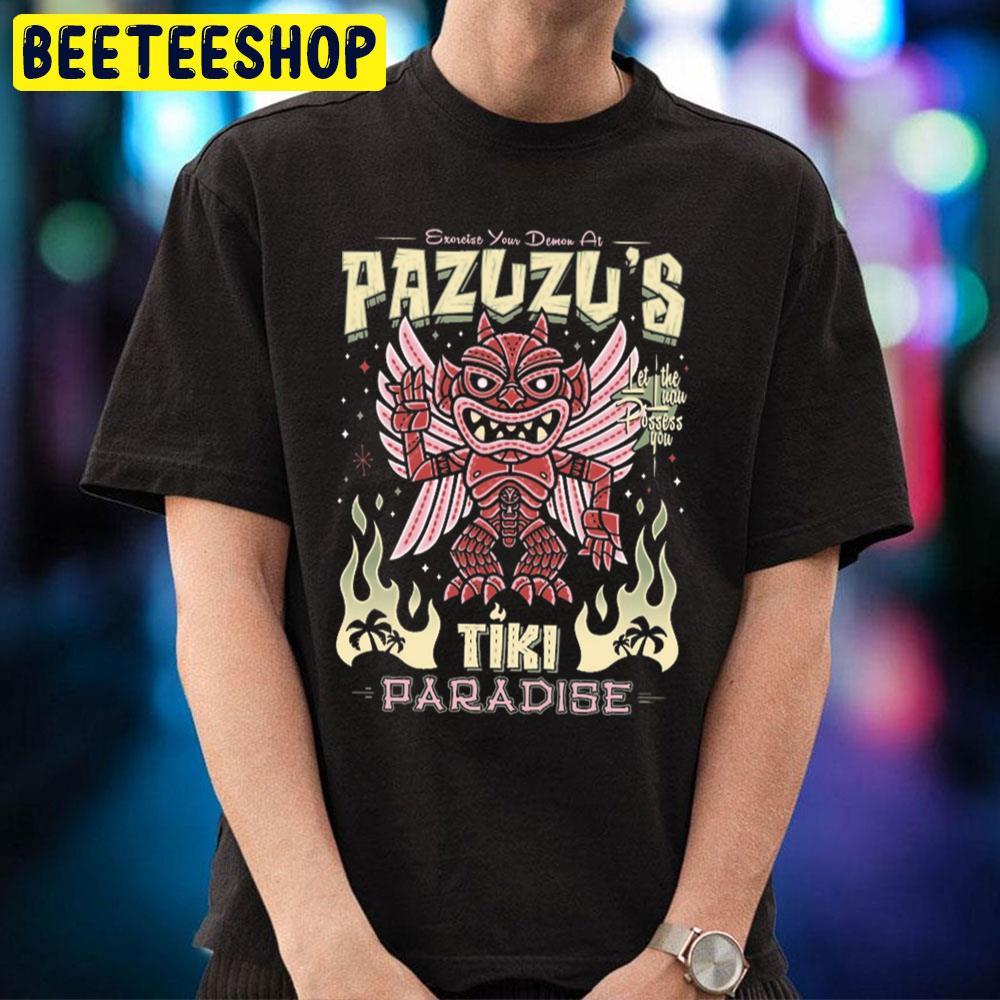 Tiki Bar Creepy Cute Pazuzu Halloween Beeteeshop Trending Unisex T-Shirt Tiki Bar Creepy Cute Pazuzu Halloween Beeteeshop Trending Unisex T-Shirt