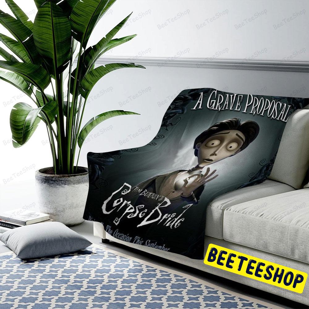 Victor Van Dort The Corpse Bride Halloween Beeteeshop US Cozy Blanket Victor Van Dort The Corpse Bride Halloween Beeteeshop US Cozy Blanket