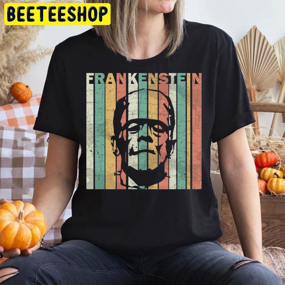 Vintage Color Frankenstein Halloween Beeteeshop Trending Unisex T-Shirt Vintage Color Frankenstein Halloween Beeteeshop Trending Unisex T-Shirt