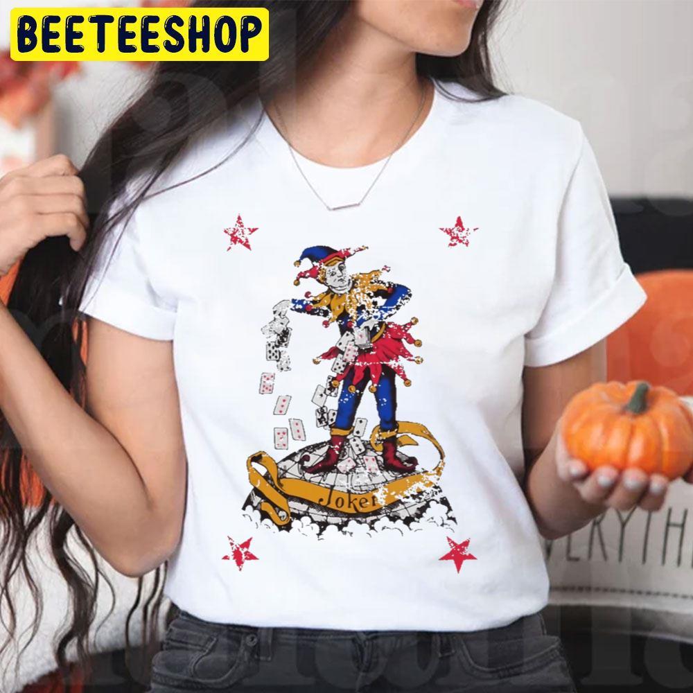 Vintage Distressed The Joker Card Halloween Beeteeshop Unisex T-Shirt Vintage Distressed The Joker Card Halloween Beeteeshop Unisex T-Shirt
