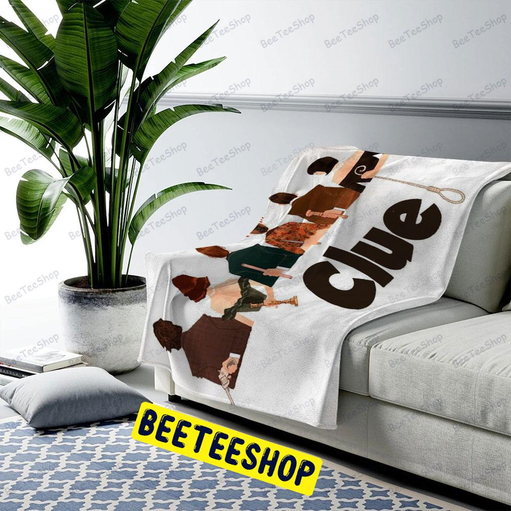 Vintage Movie Clue Halloween Beeteeshop US Cozy Blanket Vintage Movie Clue Halloween Beeteeshop US Cozy Blanket