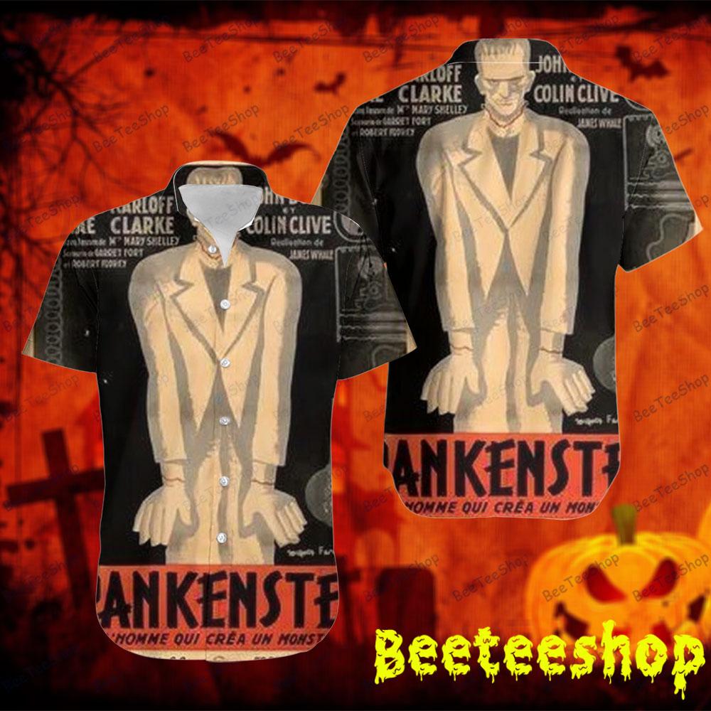Vintage Movie Frankenstein Halloween Beeteeshop Hawaii Shirt Vintage Movie Frankenstein Halloween Beeteeshop Hawaii Shirt