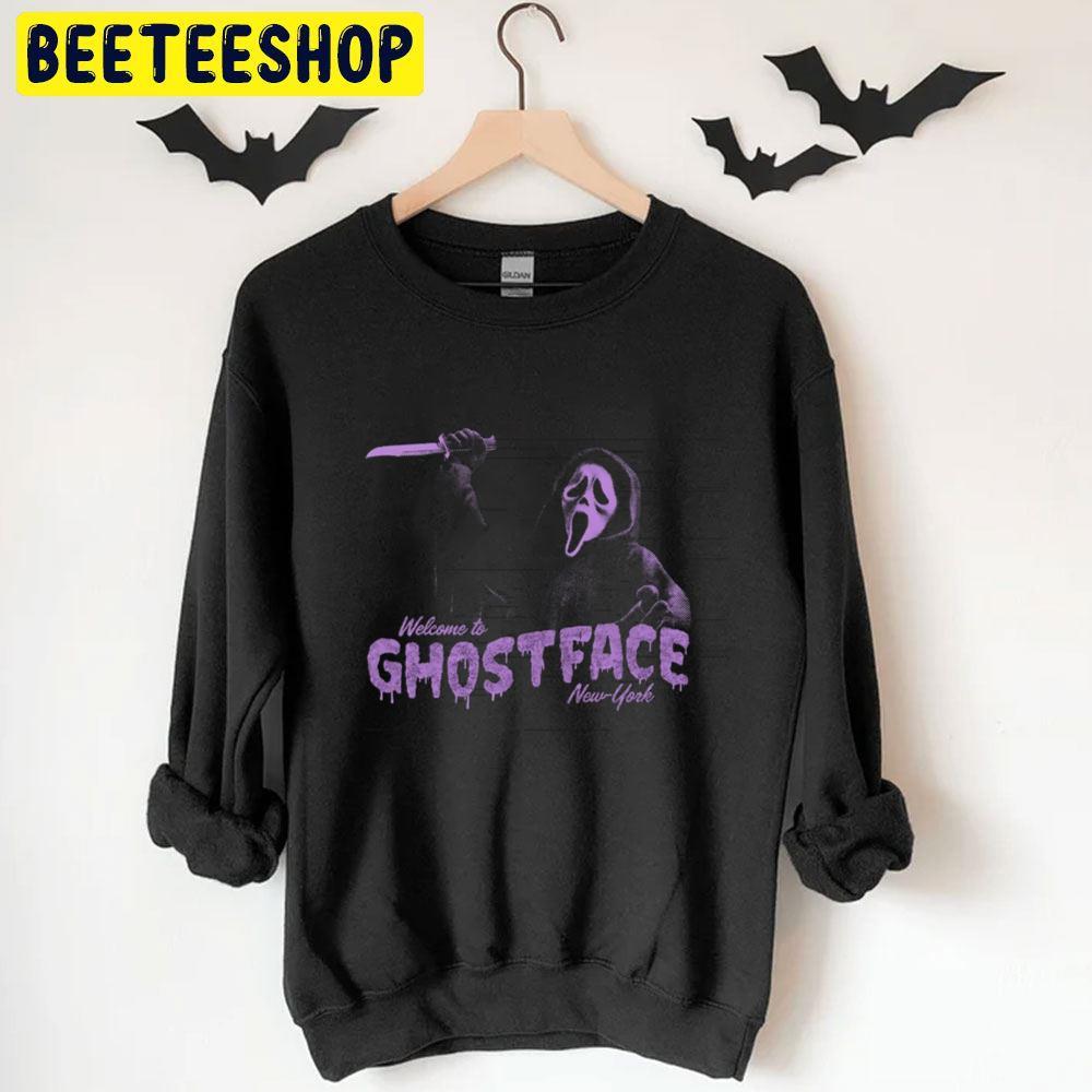 Welcome To Newyork Ghostface Halloween Beeteeshop Trending Unisex T-Shirt Welcome To Newyork Ghostface Halloween Beeteeshop Trending Unisex T-Shirt