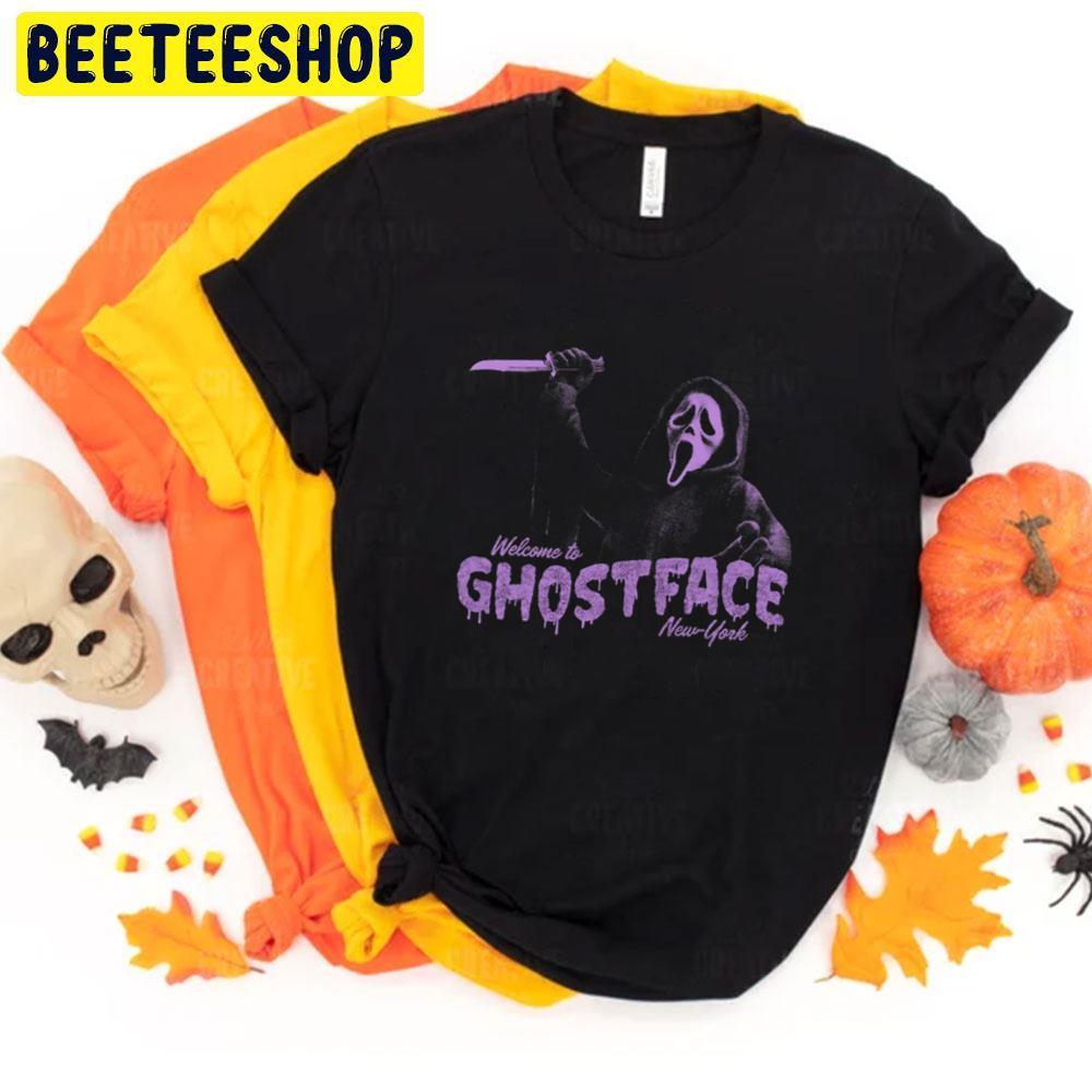 Welcome To Newyork Ghostface Halloween Beeteeshop Trending Unisex T-Shirt Welcome To Newyork Ghostface Halloween Beeteeshop Trending Unisex T-Shirt