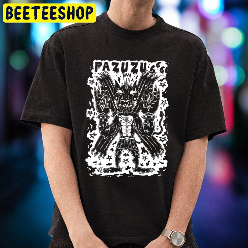 White Art Pazuzu Halloween Beeteeshop Trending Unisex T-Shirt White Art Pazuzu Halloween Beeteeshop Trending Unisex T-Shirt