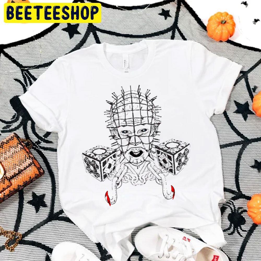 White We Have Such Sights To Show You Pinhead Halloween Beeteeshop Trending Unisex T-Shirt White We Have Such Sights To Show You Pinhead Halloween Beeteeshop Trending Unisex T-Shirt