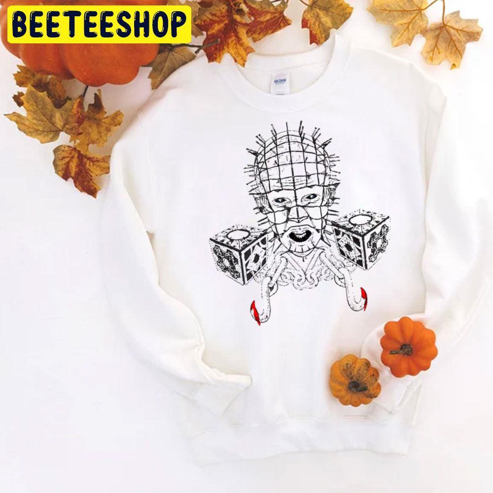 White We Have Such Sights To Show You Pinhead Halloween Beeteeshop Trending Unisex T-Shirt White We Have Such Sights To Show You Pinhead Halloween Beeteeshop Trending Unisex T-Shirt