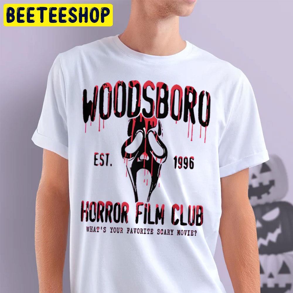 Woodsboro Horror Club Ghostface Halloween Beeteeshop Trending Unisex T-Shirt Woodsboro Horror Club Ghostface Halloween Beeteeshop Trending Unisex T-Shirt